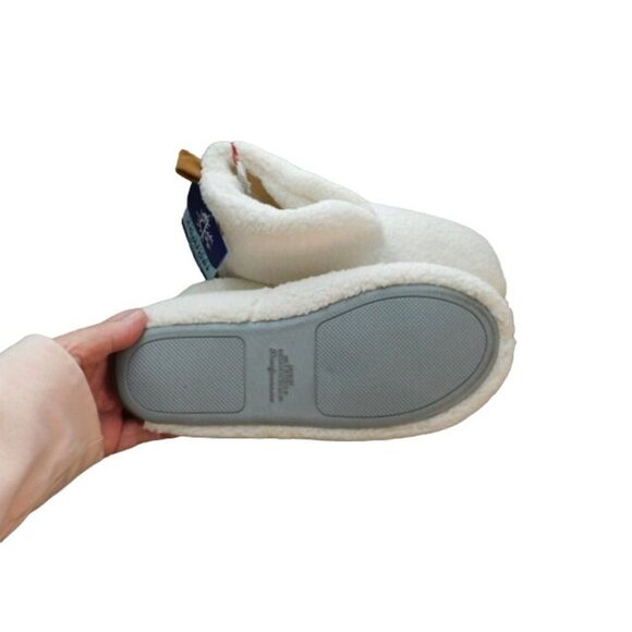 Dearfoams Size M Medium (7-8) No Sweat Comfort Memory Foam Slippers NWT - Picture 3 of 4